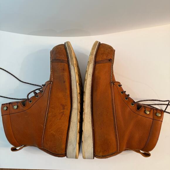 Red Wing Irish Setter Work Boots Size 14 Wingshooter Brown Leather Safety Toe - Picture 6 of 16